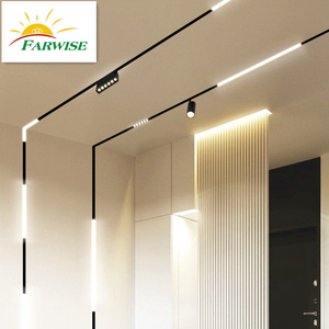 Điện Áp Thấp DC 48V Recessed Rail Từ 6 Wát 10 Wát 20 Wát 30 Wát COB Magnetic Led Theo Dõi Hệ Thống Ánh Sáng - Product Image 4