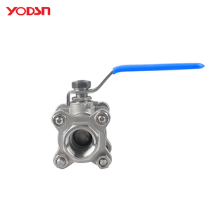 Yüksek kaliteli <span class=keywords><strong>3</strong></span>-Piece tam liman manuel dişli küresel vana SS SMS toptan özelleştirilebilir OEM desteklenen - Product Image 3