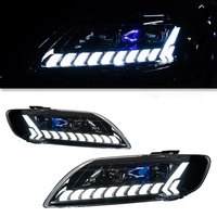 Ensemble de phares à LED pour Audi Q7, phares 2006-2015, projecteur LED laser, feux de jour à LED, clignotants séquentiels