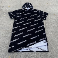 Vente en gros personnalisé coton adulte à capuche changement Surf Poncho serviette de plage à capuche Cape serviette