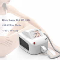 Appareil d'épilation au laser portable à diode 1200W approuvé CE 755/808/1064nm TEC+Saphir+Refroidissement par eau pour équipement de beauté au laser
