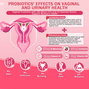 Tiras Orales de Enzimas Probióticas para Mujeres OEM/ODM, para la Salud Digestiva e Inmunológica, Flora Vaginal Saludable, Apoyo a la Belleza, Suplemento Dietético para Adultos - Product Image 2