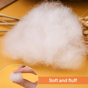 <span class=keywords><strong>Fibra</strong></span> de Polifibra Premium de 1 kg para Almohadas de Peluche y Decoración del Hogar - Product Image 3