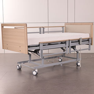 Cama de <span class=keywords><strong>Hospital</strong></span> Tecforcare, 3 Funciones, Control Remoto Eléctrico, Madera de Lujo, Cama de Enfermería <span class=keywords><strong>Hill</strong></span> <span class=keywords><strong>Rom</strong></span>, Cama de Cuidado en el Hogar para Pacientes - Product Image 2
