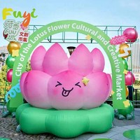 Écran de fond de scène DJ en forme de pieuvre gonflable sur le thème marin, personnalisé et promotionnel - Imperméable, résistant au soleil, durable pour l'extérieur