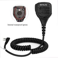 Mikrofon Speaker jarak jauh tahan air IP54 murah untuk Kenwood TH-D7 TK-208/308 NX-5200 BAOFENG Retevis H777 RT22 TYT Radio dua arah