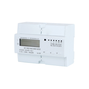 3P 4 dây Din Rail thông minh điện điều khiển từ xa trả trước năng lượng Meter Wifi ZigBee tuya quang điện Meter PV meterter - Product Image 2