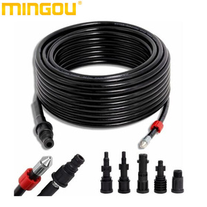 Manguera de limpieza de alta presión Mingou de 30 m con boquillas para limpieza de tuberías de drenaje y alcantarillado - Product Image 1