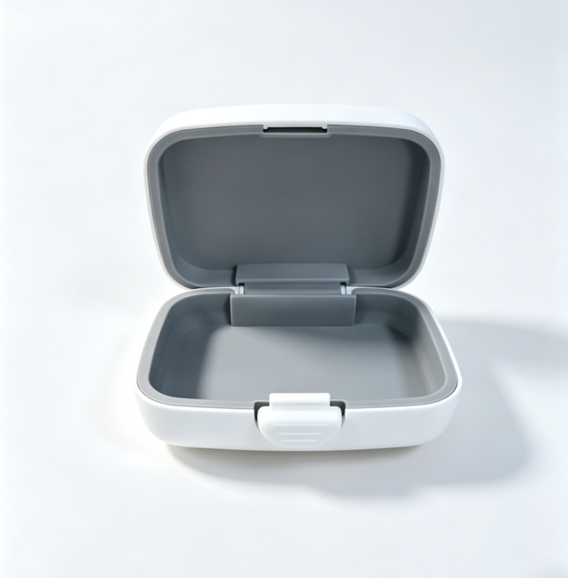 Hearing Aid Box Custom Logo Eco-Friendly ABS Plastic Anti-Lost Hearing Aid Cases & Accessories Packing Box
