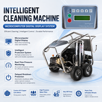 Nettoyeur haute pression industriel 600 bars, machine de nettoyage électrique avec pompe AR italienne, moteur en cuivre pour l'élimination de la rouille, équipement de nettoyage
