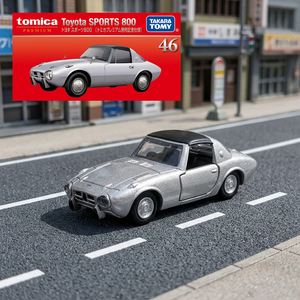 Tomica Toyota Sports 800, Coche de Juguete de Metal Fundido a Presión, Escala 1:64, Modelo Premium para Niños - Product Image 2