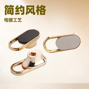 Minimalist Ring Drawer Handle Plastic Single Hole Easy Installation Cabinet Door Furniture Handle - Product Image 3
