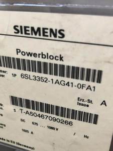 Componente de Accionamiento de Alta Potencia SINAMICS 6SL3352-1AG41-0FA1 Original para Sistemas de Equipos de Fábrica, en Stock - Product Image 4