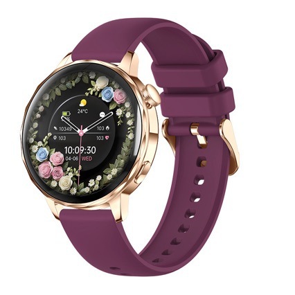 Smart Watch Silicone Heart Rate Blood Pressure Blood Oxygen Sleep Monitoring Step for Call Magnetic Charging