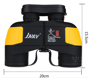 Binoculares Marinos <span class=keywords><strong>7X50</strong></span> con Lente de Prisma <span class=keywords><strong>BAK4</strong></span> para Adultos, Resistentes al Agua y a la Niebla, con Brújula y Telémetro - Product Image 3