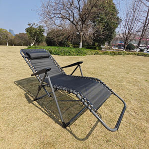 كرسي قابل للطي جديد للترفيه في الهواء الطلق قابل للتعديل للجلوس والكذب ثنائي الاستخدام أنبوب صلب تسلا قابل للطي - Product Image 5