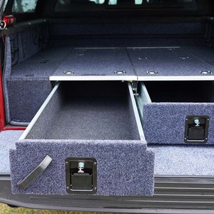 Tùy Chỉnh Nhiệm Vụ Nặng Nề 4X4 Pickup SUV Xe Con Lăn Thân Cây Phía Sau Hàng Hóa Lưu Trữ Ngăn Kéo Hộp Công Cụ Xe Tải Giường Ngăn Kéo - Product Image 2