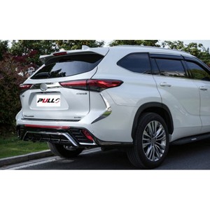 Kit <span class=keywords><strong>carrosserie</strong></span> pour Toyota Highlander 2022 à LC300, pare-chocs avant et arrière avec calandre, vente chaude - Product Image 3