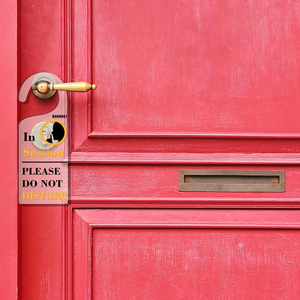 Jangan Ganggu tanda pintu akrilik pemberitahuan gantungan pintu tanda untuk rumah sakit sekolah perawatan rumah konseling masak - Product Image 6