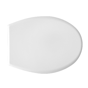 Asiento de Inodoro Termoestable Modelo D315 Forma 1 Blanco 48 cm de Largo 39 cm de Ancho - Product Image 1