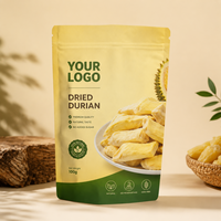 Sachets refermables personnalisés de qualité alimentaire, durables, pour fruits secs, sacs en Mylar avec pochette Doypack personnalisée