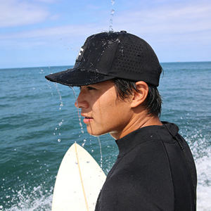 Gorra Snapback Ajustable de Visera Plana Perforada para Deportes al Aire Libre Impermeable Hecha de Jersey con Diseño Callejero Elegante - Product Image 6