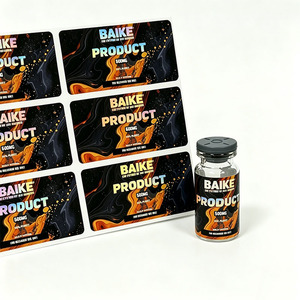 Etiquetas Adhesivas Personalizadas para Frascos de 3ml, 5ml y 10ml, <span class=keywords><strong>Vinilo</strong></span> Mate y Brillante, Impermeables, para Envases de Cosméticos - Product Image 2