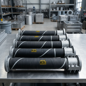 Tuyau d'aspiration en caoutchouc pour boue de minerai de fer, caoutchouc synthétique de haute qualité - Product Image 2
