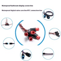 M6 Aviation Plug 2-4 Core Connecteur Étanche Mâle à Femelle Câble D'accueil 3P 4P Broches DC RCA Type 2A Courant Nominal Cordon D'alimentation