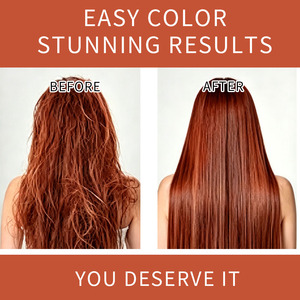 <span class=keywords><strong>Tinte</strong></span> para el Cabello Color Cobre Anaranjado, Larga Duración, Cobertura Total de Canas, Brillo Vibrante, Suave, Anti-Frizz, Uso Profesional en Salón, OEM ODM - Product Image 3