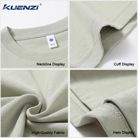 Camiseta Kuenzi de Corte Regular con Logotipo Personalizado, Cuello Redondo, Manga Corta, 100% Algodón, 250GSM, Transpirable, para Mujer