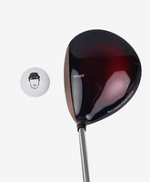 Tête de driver 460CC d'occasion pour droitier avec grip en caoutchouc usiné CNC