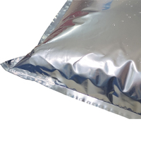 Emballage liquide aseptique en sac BIB, sac en plastique composite PE avec opercule en aluminium et valve