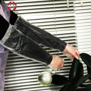 Бытовые чистящие инструменты и аксессуары, Прозрачные полиэтиленовые перчатки до плеч, одноразовые пищевые перчатки с длинными рукавами - Product Image 6