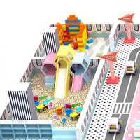 Équipement de jeu souple pour tout-petits, aire de jeux intérieure, bac à sable pour enfants, zone de jeu avec blocs de construction, centre préscolaire personnalisé pour bébés