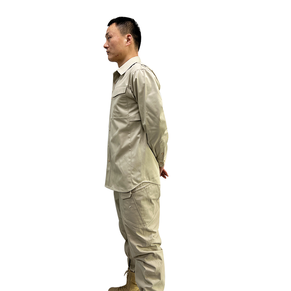 Safety Guard Uniform Wholesale Spring And Autumn Black Security Top Shirt For Men