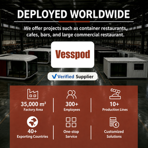 High Quality Prefab Container Restaurant Customized Design Container <strong>Bar</strong> <strong>Portable</strong> Fast Food 20FT Shipping Container <strong>Bar</strong> - Product Image 6