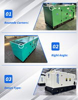 Generador Silencioso de Combustible Dual NG/LPG de 10kW 20kW 30kW |   Generador Eléctrico de Respaldo para el Hogar, Monofásico, 50/60Hz, 3000 RPM, Refrigerado por Aire
