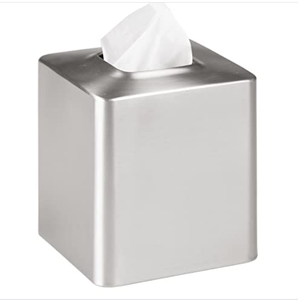 Stainless Steel Glossy Finished <b>Tissue</b> <b>Holder</b> <b>Box</b> Office Home Tableware Dining <b>Tissue</b> Dispenser <b>Box</b> Made in India - Product Image 4