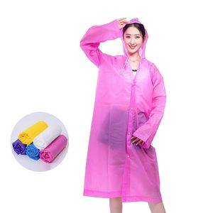 Impermeable de Moda Reutilizable al por Mayor, Traje de Lluvia Amarillo, Capa Impermeable - Product Image 4