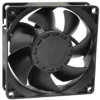 YCCFAN 80mm refroidisseur de processeur ventilateur axial YDH8025B12F 4600 tr/min roulement à billes haut débit d'air 4pin 12v lame en plastique 80x80x25mm