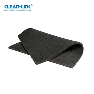 Filtres CVC 10-60PPI <span class=keywords><strong>Filtre</strong></span> en mousse de charbon actif <span class=keywords><strong>Filtre</strong></span> <span class=keywords><strong>à</strong></span> air en polyester Éponge avec une efficacité de 40-90% pour la filtration d'air industrielle - Product Image 2