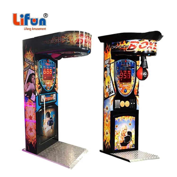 Trong nhà giải trí Arcade boxer trò chơi máy lebanon đồng tiền hoạt động vui chơi đấm bốc trò chơi máy sử dụng