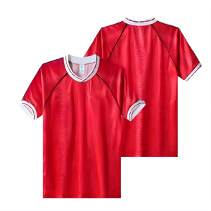Fabrication sur mesure en gros, uniformes de football en polyester 25/26 Red Devils pour hommes et enfants, <span class=keywords><strong>maillot</strong></span> de football personnalisé, service d'impression par sublimation - Product Image 1