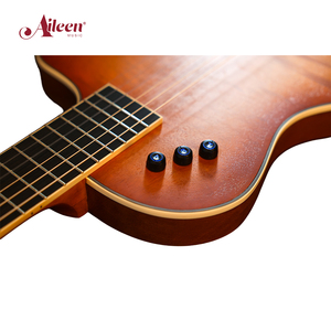 Đàn <span class=keywords><strong>guitar</strong></span> điện acoustic 39 inch, dây <span class=keywords><strong>nylon</strong></span> mỏng, mặt gỗ Okoume vân lửa, mặt trước veneer gỗ Maple vân lửa (WCG170CE) - Product Image 4