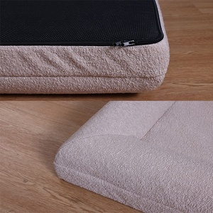 Cama Ortopédica <span class=keywords><strong>para</strong></span> <span class=keywords><strong>Perros</strong></span> con Funda Extraíble y Lavable, Cama <span class=keywords><strong>para</strong></span> <span class=keywords><strong>Perros</strong></span> de Tela Bouclé con Cojín Antideslizante - Product Image 6