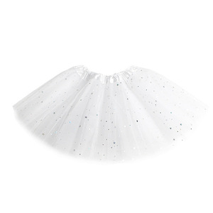 Adult Women's Tutu <strong>Skirt</strong> - 3-Layer Tulle Star &amp; <strong>Sequin</strong> Princess Puffy Party <strong>Skirt</strong> for Stage Performance Costume - Product Image 2