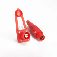 Connecteur Cam-Lock 200A, fiches d'alimentation mâles, contacts en laiton et cuivre, prise industrielle CE, connecteur Camlock