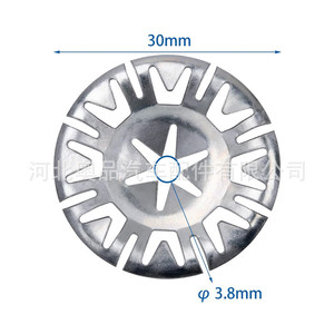 Volkswagen Audi Skoda Fireproof Heat Insulating Cotton <b>Clamp</b> N90335006 Polished PP Metric - Product Image 3
