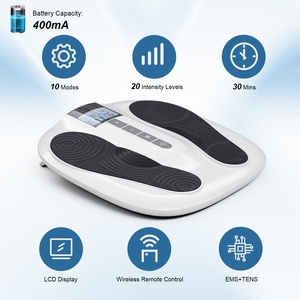 OSITO <span class=keywords><strong>Appareil</strong></span> de massage des pieds pour la circulation sanguine, soulagement de la douleur, TENS EMS, batterie rechargeable, pour diabétiques - Product Image 2